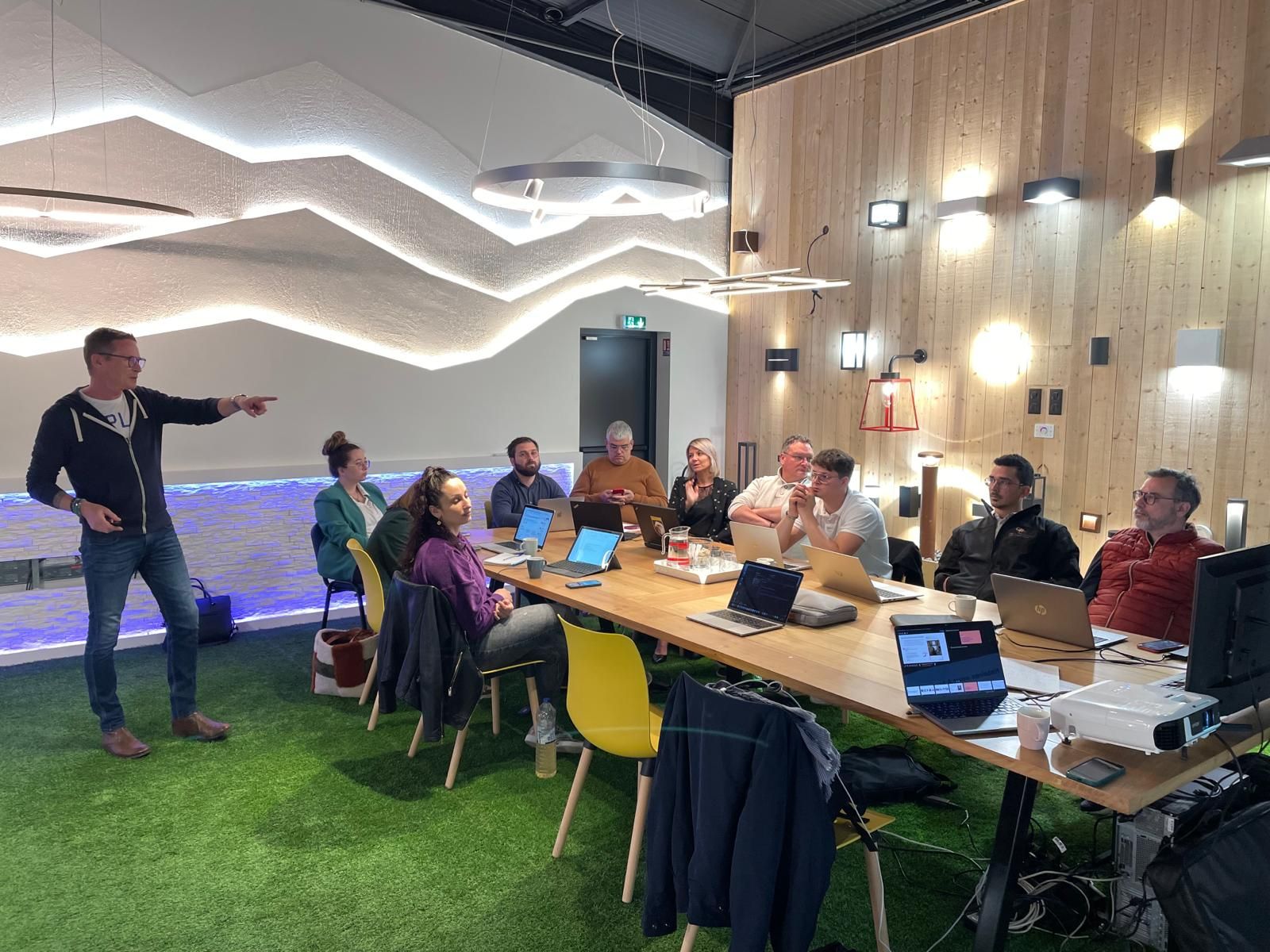 Formation au C2A Agenais à l'optimsiation de son profil LinkedIn