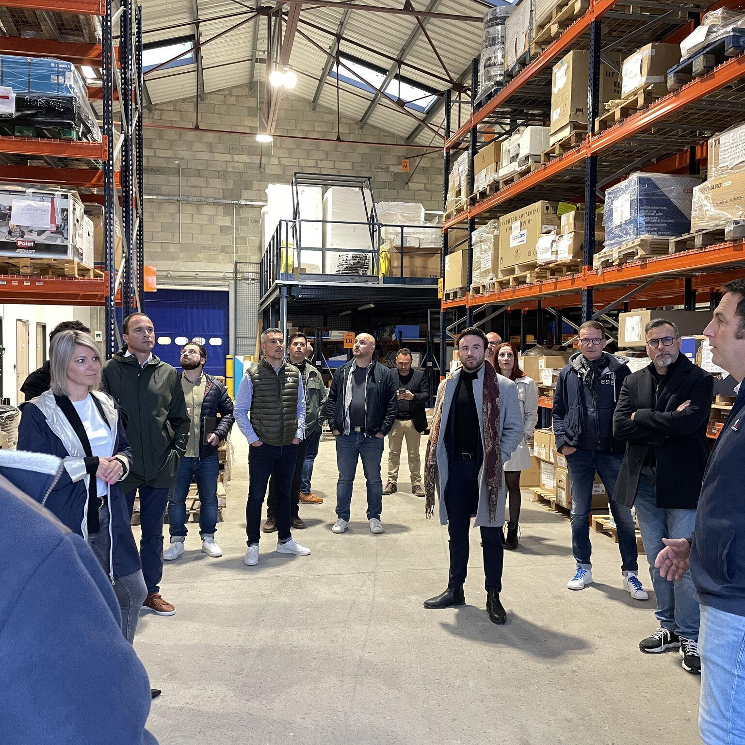 Le C2A Agenais  fait une visite enrichissante dans les domaines de l'Irrigation et de la Piscine ! 