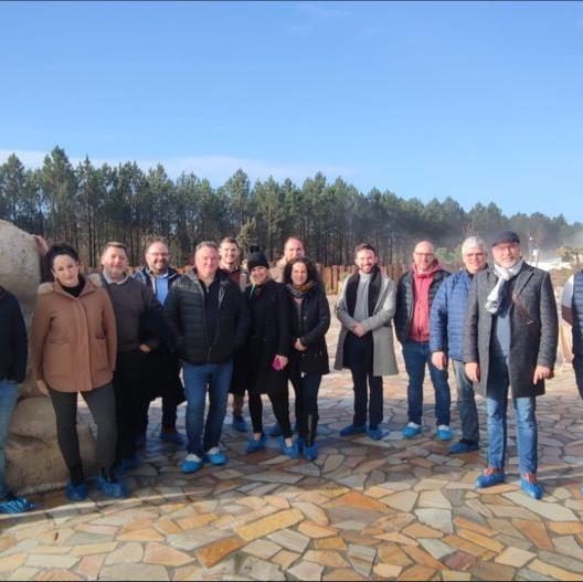 Le C2A  Agenais sort à Center Parc, Portes de Gascogne