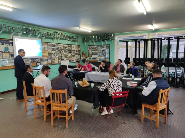 Réunion hebdomadaire enrichissante au Club d’Affaires Villeneuvois !